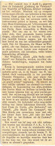 Aankondiging en recensie Groot Concert (1891-04-05), Godert Willem MG (1862-1916)